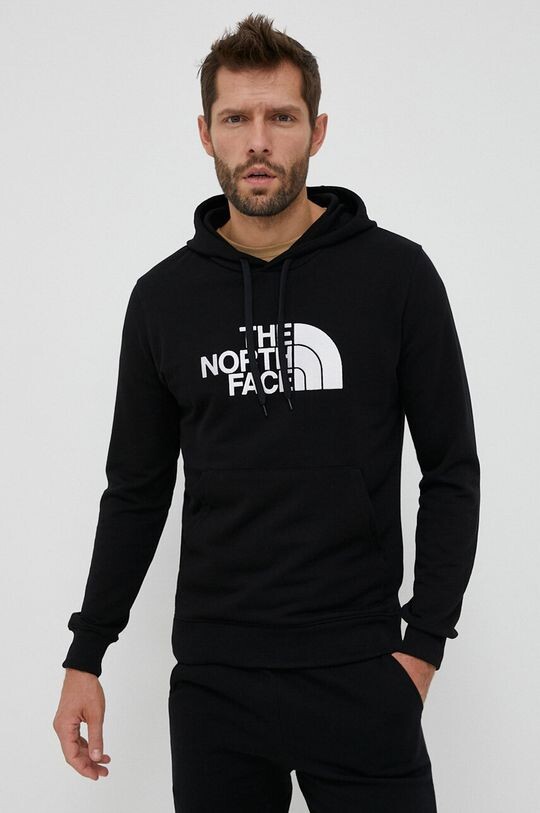 

Хлопковая толстовка The North Face, черный