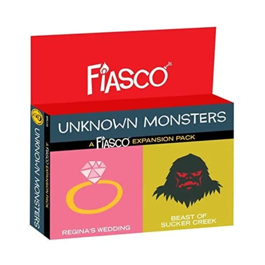 

Коробочная игра Fiasco Expansion Pack - Unknown Monsters, Fiasco