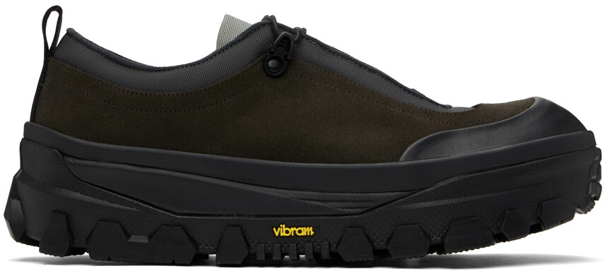 

Коричнево-черные кроссовки Vibram Amomento