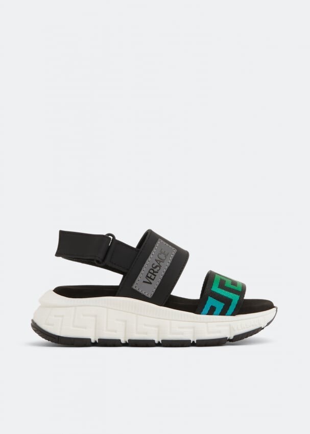 

Сандалии Versace Trigreca, черный