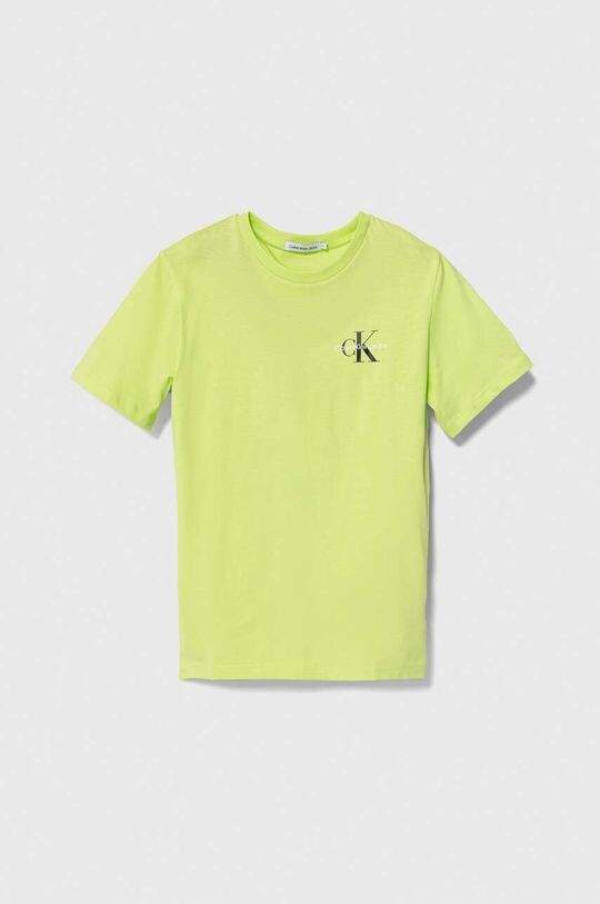 

Calvin Klein Jeans Детская хлопковая футболка, зеленый
