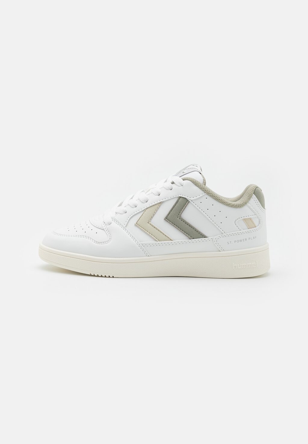 

Низкие кроссовки St Power Play Hummel, цвет white/seagrass/bone white
