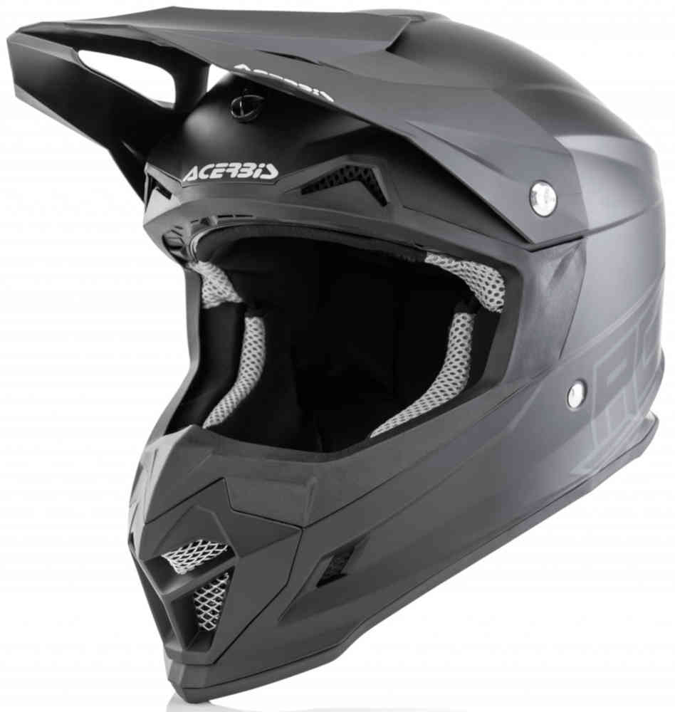 Профиль 4 Шлем для мотокросса Acerbis, черный мэтт