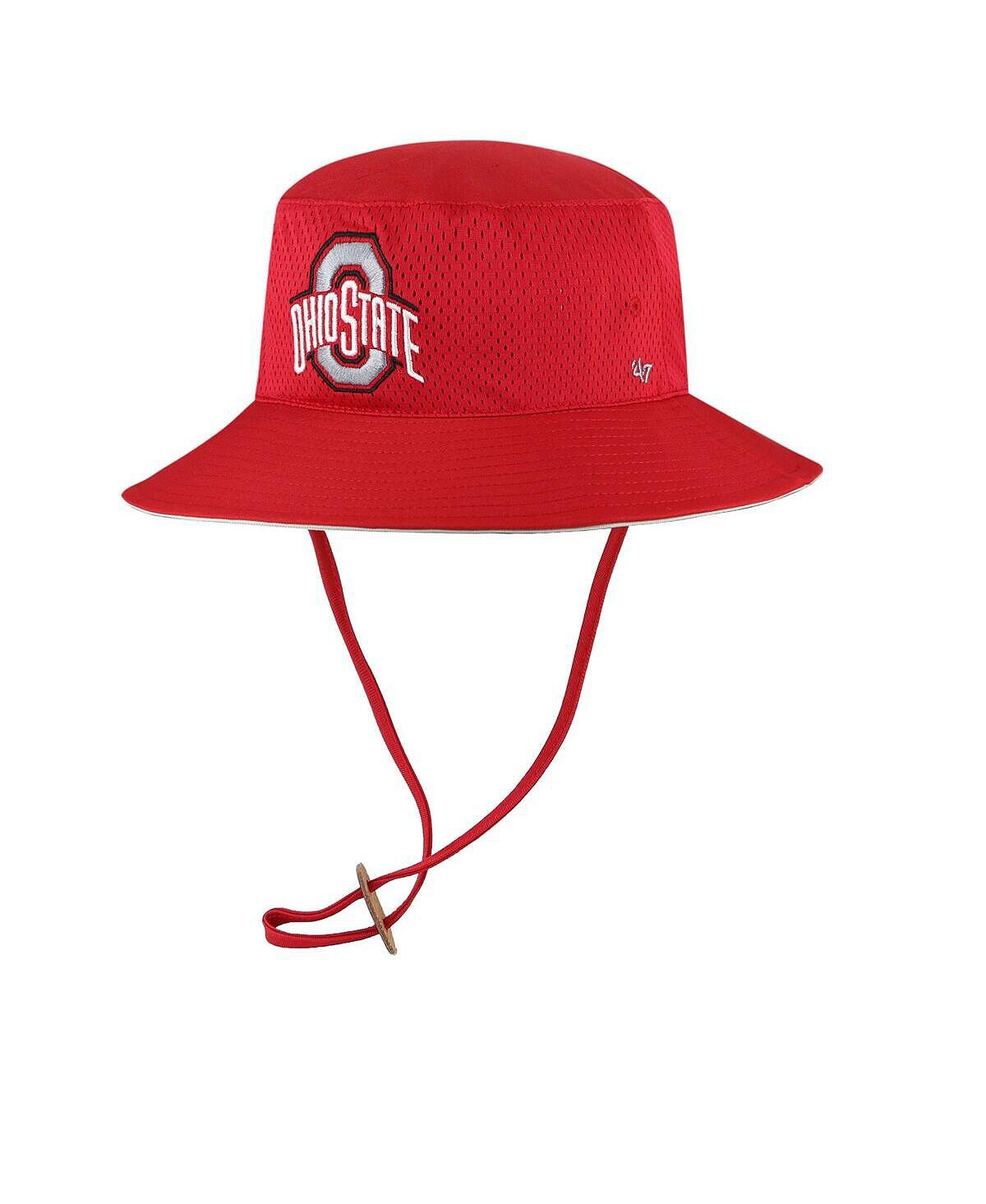 

Мужская панама-ведро Scarlet Ohio State Buckeyes '47 Brand