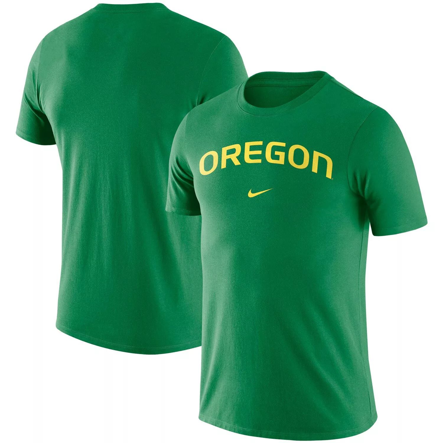 

Мужская зеленая футболка с надписью Oregon Ducks Essential Nike