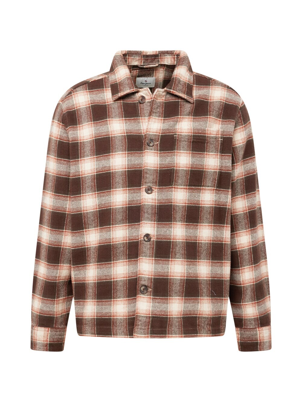 

Рубашка на пуговицах стандартного кроя Pepe Jeans CHAENDLER, коричневый