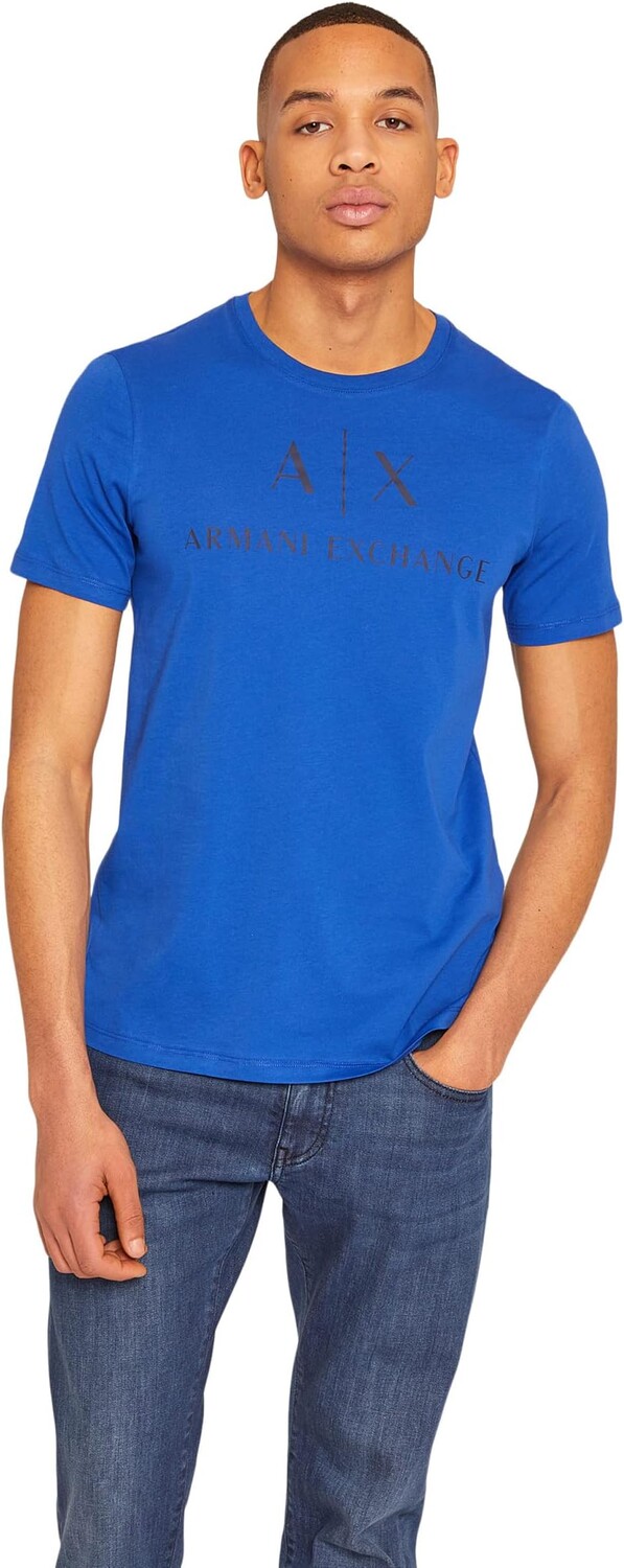 

Футболка с логотипом Armani Exchange, цвет Marine