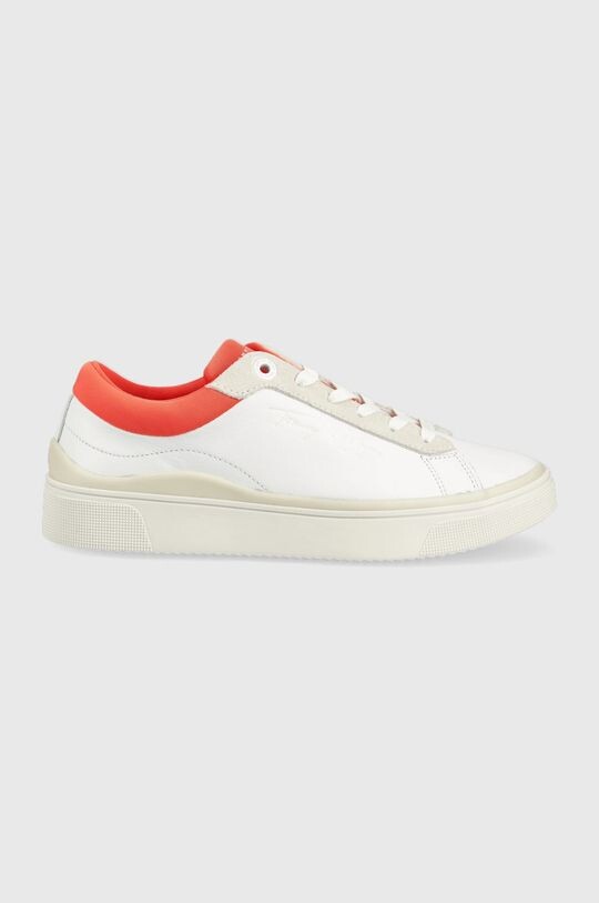 

Кожаные кроссовки Tommy Hilfiger, белый