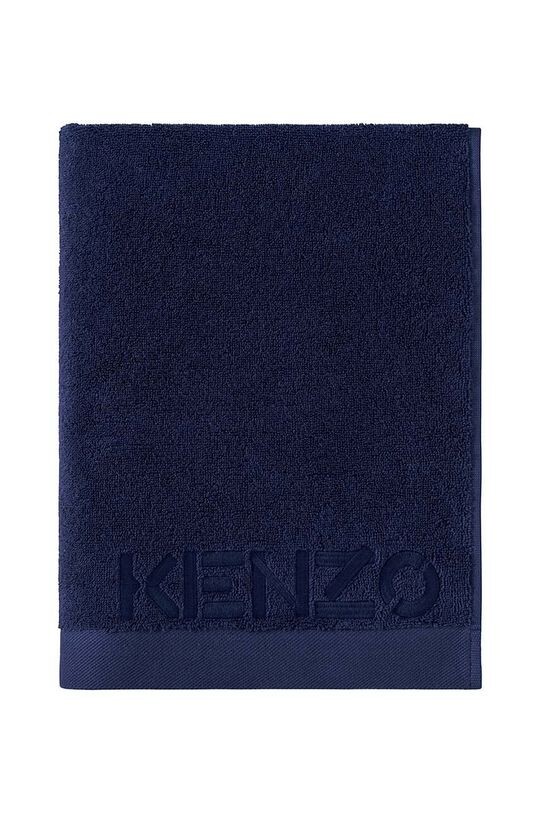 

Полотенце маленькое хлопковое Iconic Navy 45x70 см Kenzo, темно-синий
