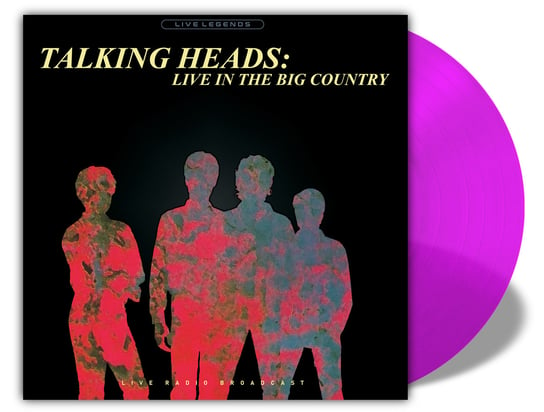 Виниловая пластинка Talking Heads - Live in the Big Country (фиолетовый винил)