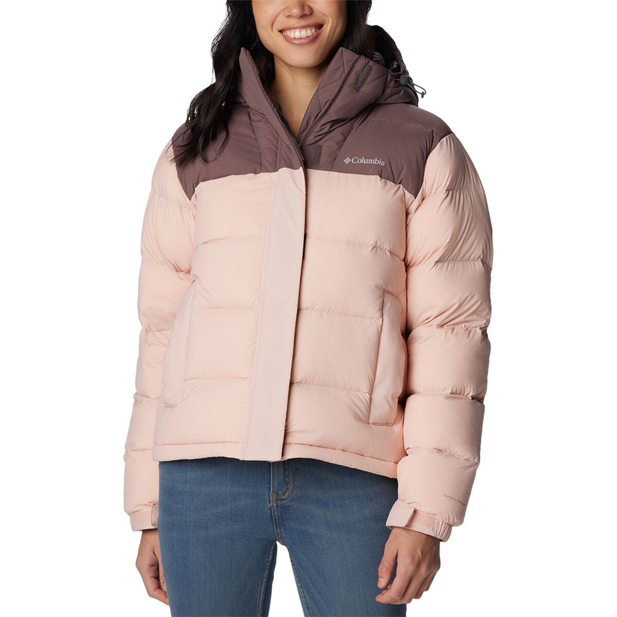 Пуховик bulo point ii Columbia, цвет dusty pink/basalt crinkle куртка софтшелл мужская columbia baltic point ii jacket зеленый размер 54