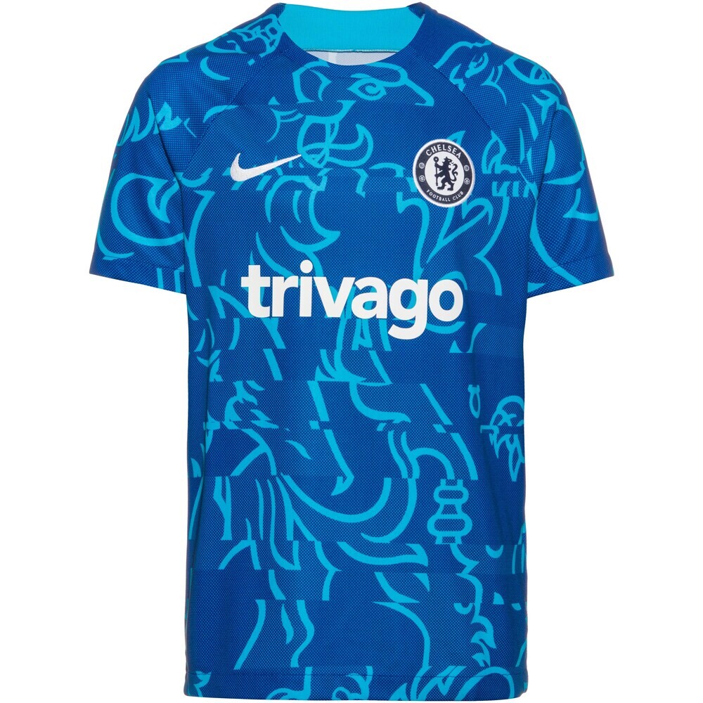 

Рубашка для выступлений Nike FC Chelsea, темно-синий/светло-голубой