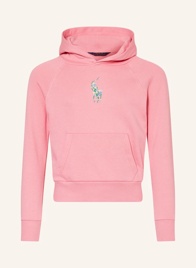 

Толстовка с капюшоном Polo Ralph Lauren, розовый