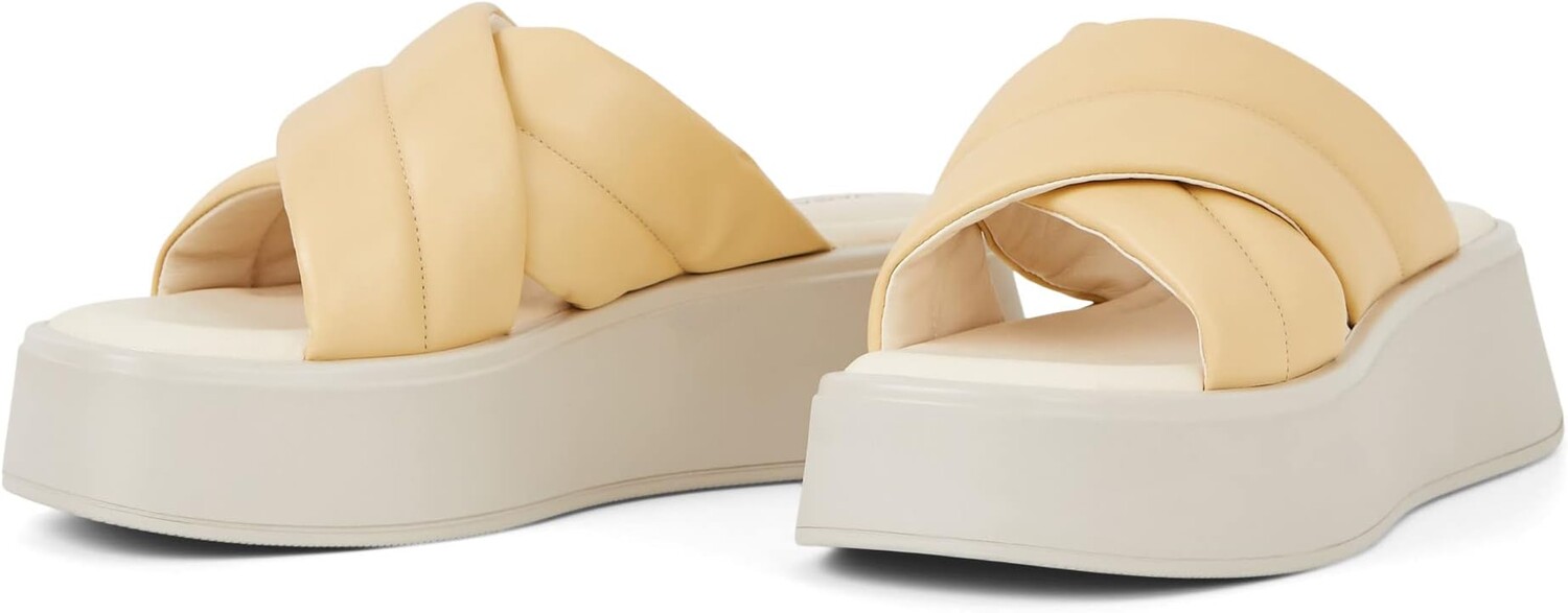 

Босоножки Courtney Crossband Flatform Vagabond Shoemakers, цвет Butter