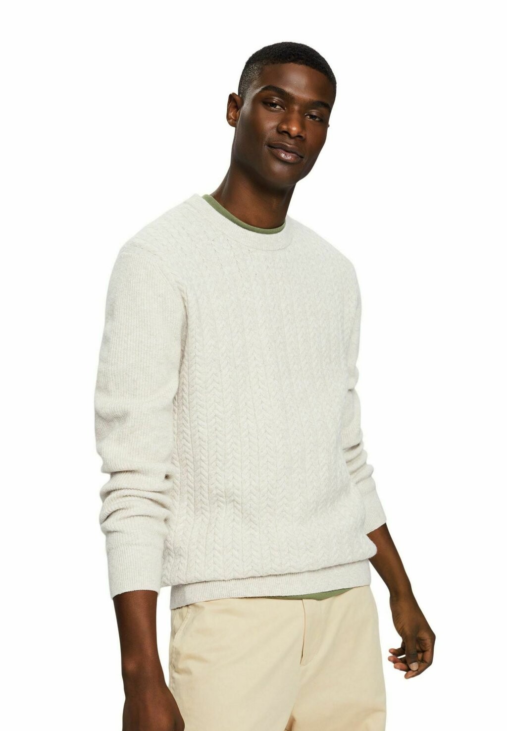 

Свитер Esprit, кремовый, Бежевый