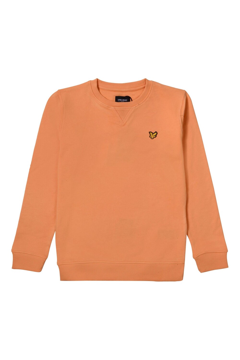 

Оранжевый свитшот с круглым вырезом Lyle & Scott, оранжевый