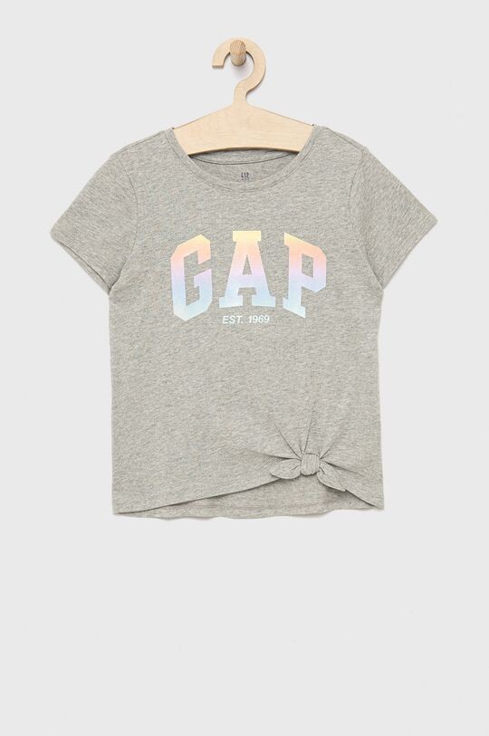 

Хлопковая футболка для детей Gap, серый