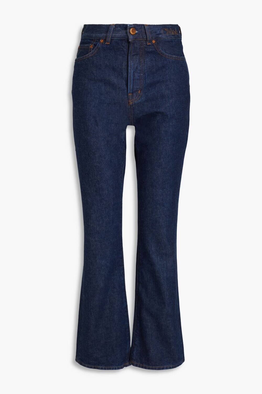 

Джинсы Bootcut с высокой посадкой Chloé, средний деним