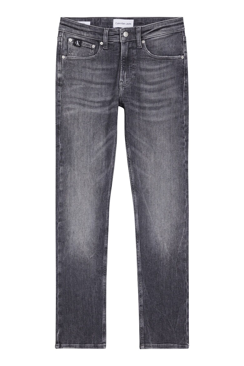 

Джинсы скинни с низкой посадкой Calvin Klein Jeans, серый