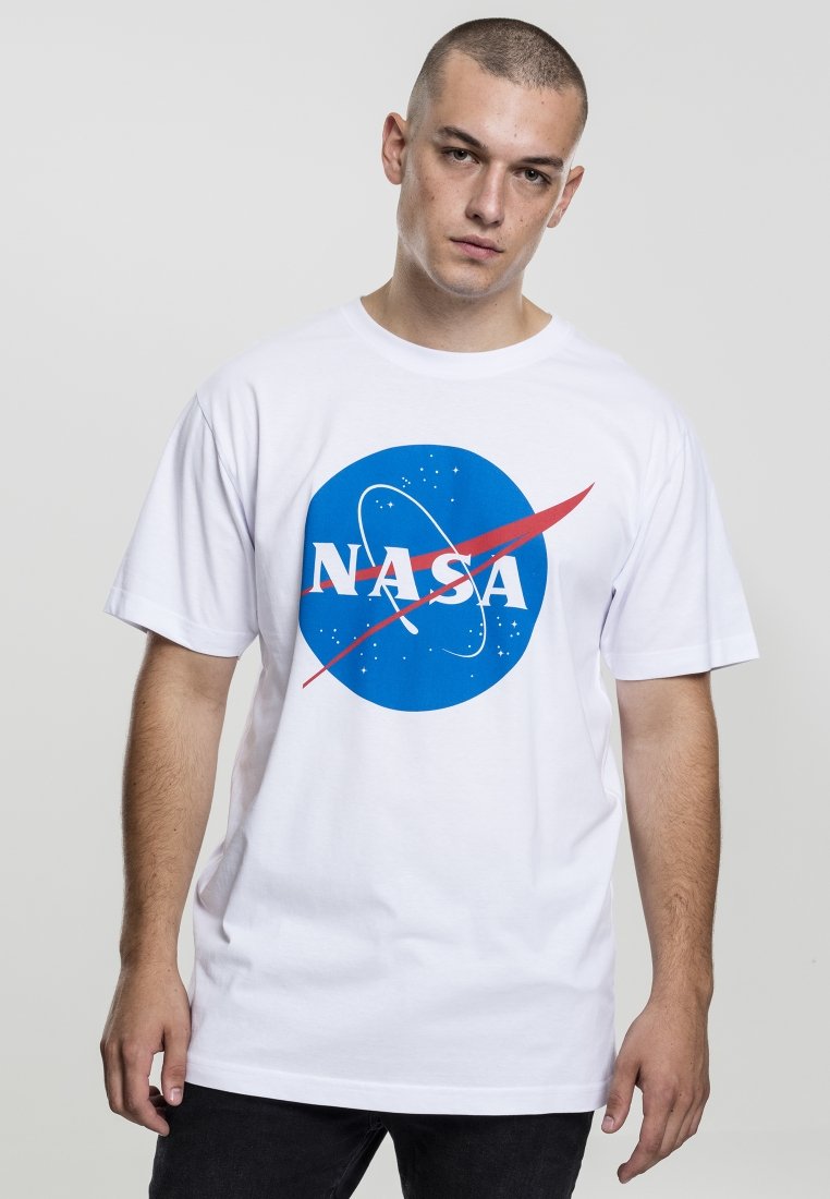 Футболка с принтом НАСА Mister Tee, белая