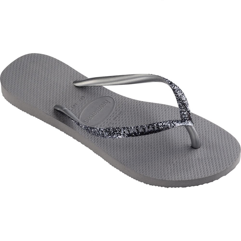 

Шлепанцы Havaianas Slim Glitter II, серый