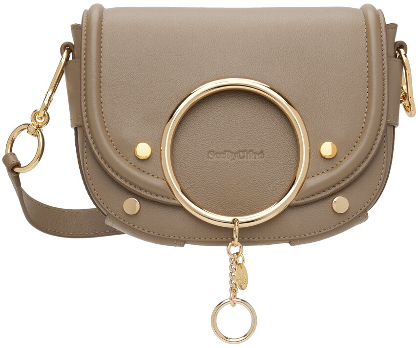 

Сумка через плечо Mara среднего размера Taupe See By Chloe