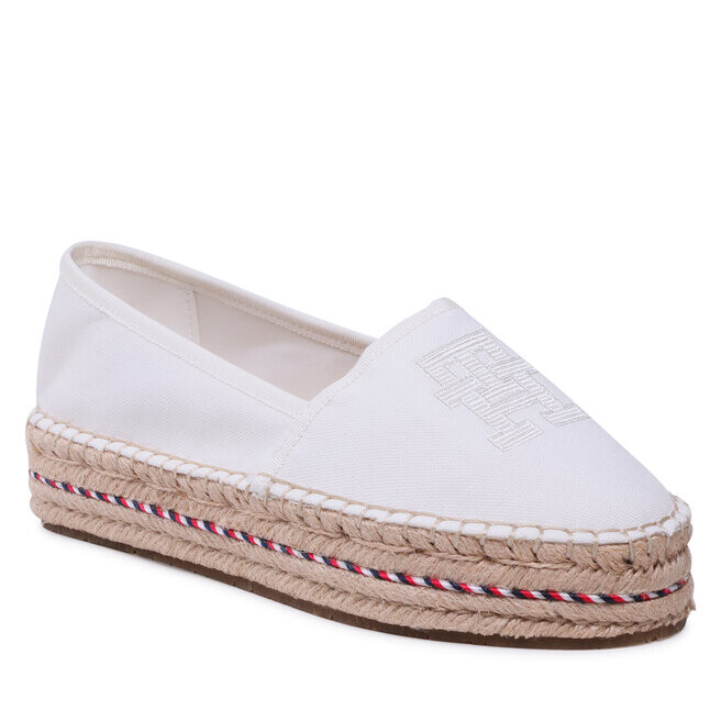 

Туфли Tommy Hilfiger EmbroideredFlatform, экрю