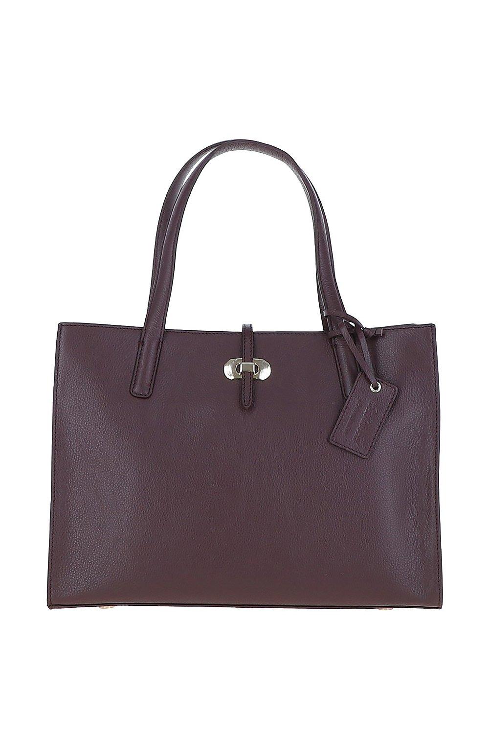 Сумка-шоппер Maisy среднего размера из натуральной кожи Ashwood Leather, красный сумка шоппер dor flinger повседневная натуральная кожа внутренний карман фиолетовый