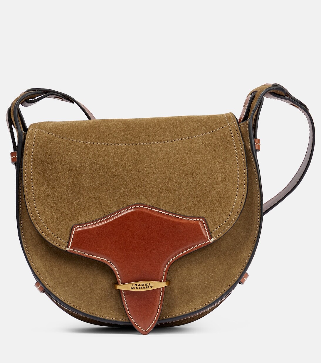 

Замшевая сумка через плечо Botsy Isabel Marant, зеленый