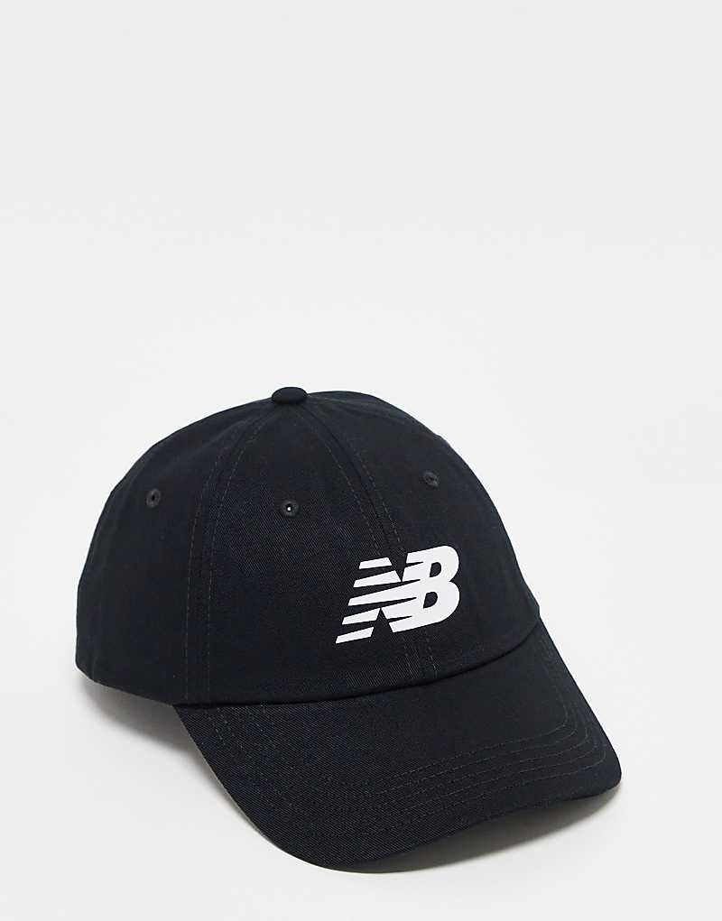 Черная бейсболка с логотипом New Balance