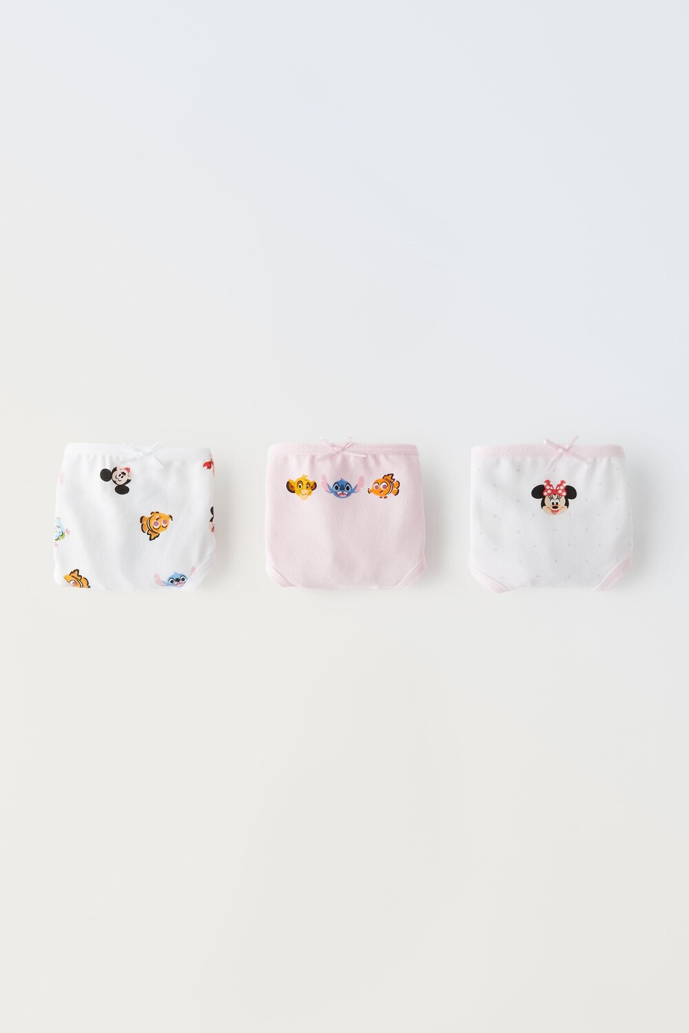 

Три минни маус и друзья набор брюков disney Zara, белый