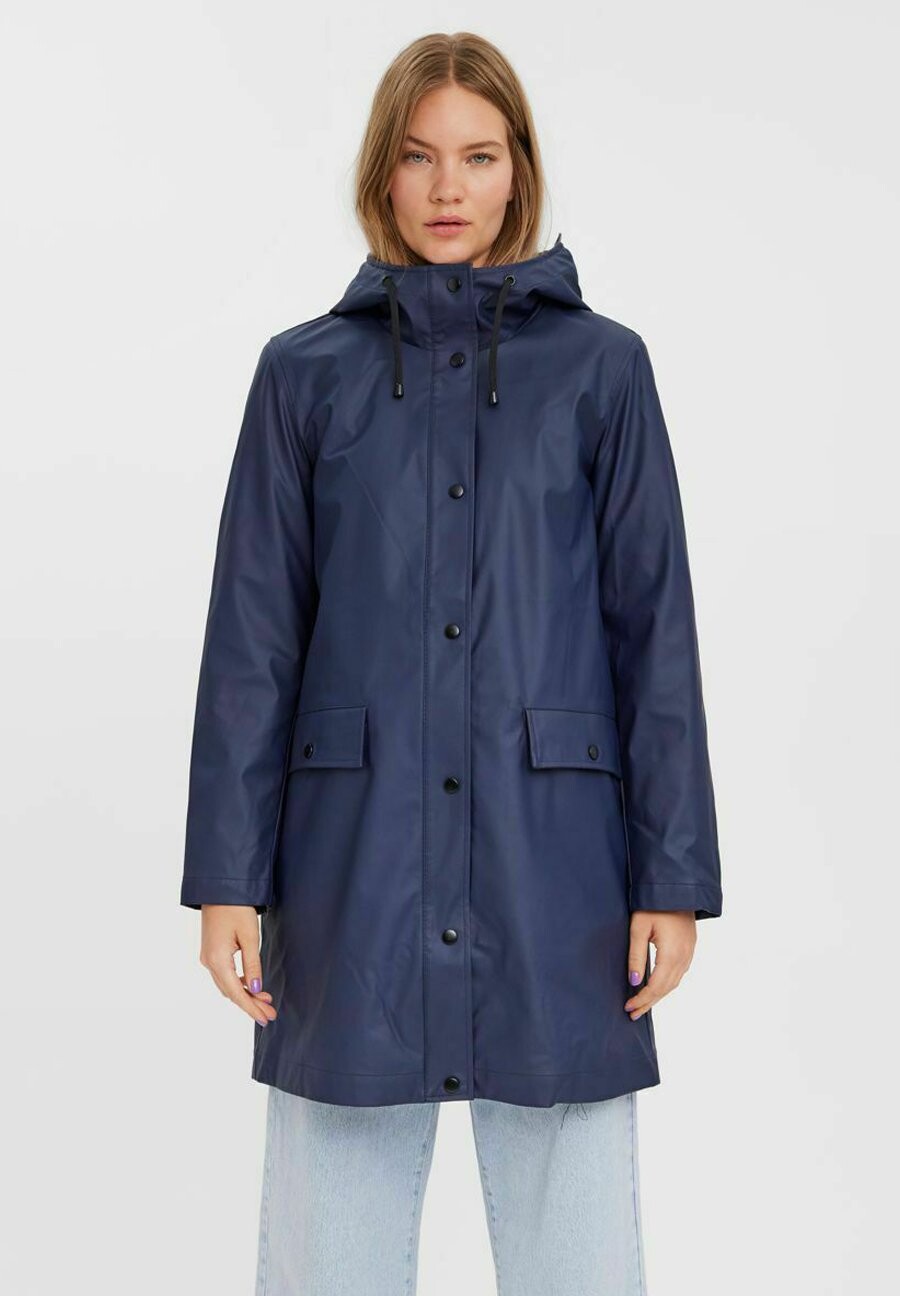 

Парка Vero Moda VMASTA COATED NOOS, цвет navy blazer