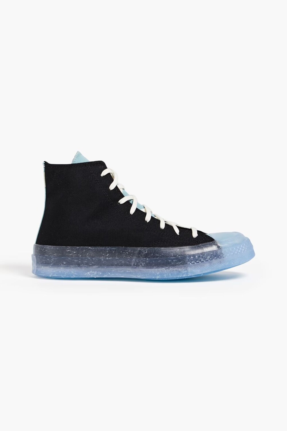 

Высокие кеды Chuck 70 из парусины в стиле колор-блок Converse, голубое небо