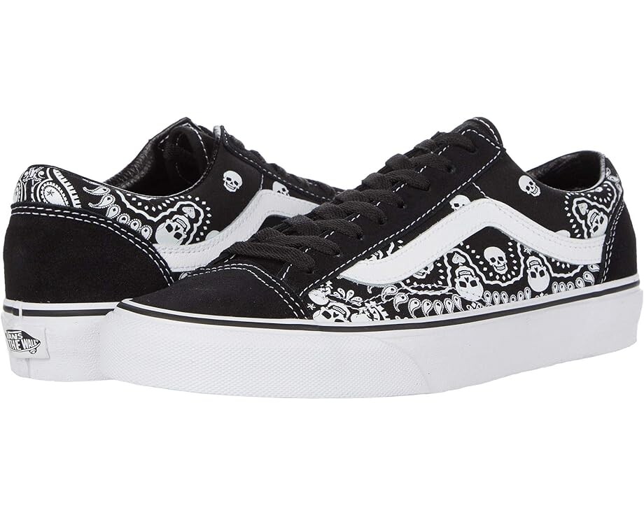 

Кроссовки Vans Style 36, цвет Black/True White