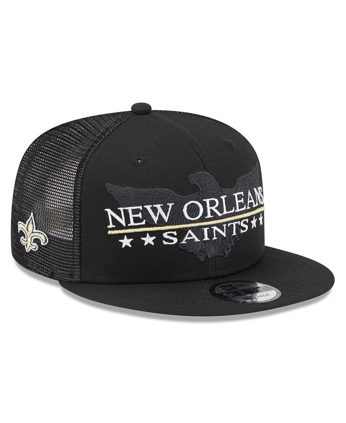 

Мужская черная бейсболка New Orleans Saints Totem 9FIFTY Snapback New Era