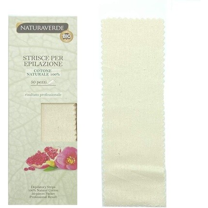 

Полоски для тела из органического хлопка, 50 шт., Naturaverde