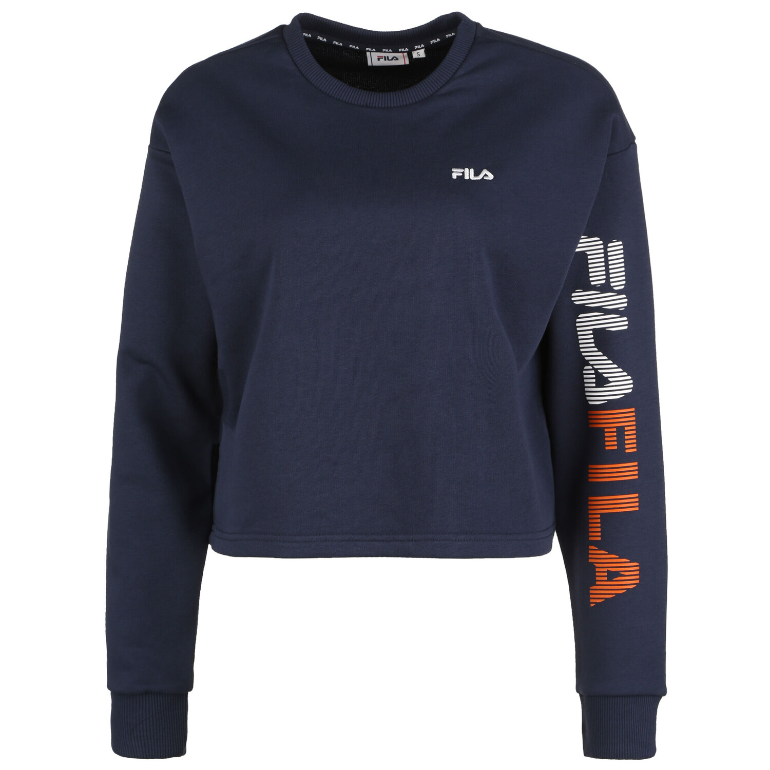 

Толстовка Fila Makimi Cropped, черный