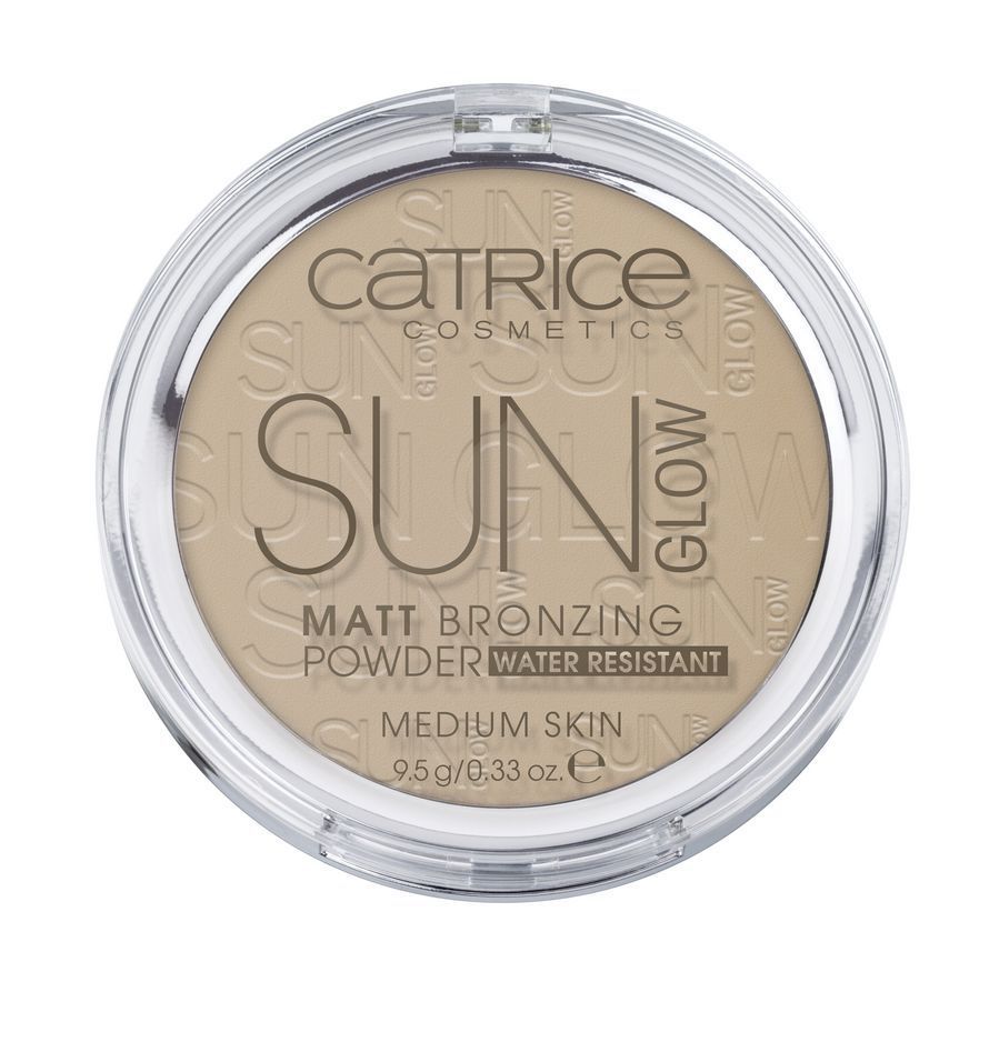 Catrice Sun Glow Matt Bronzing Powder бронзатор для лица, 030 Medium Bronze Skin
