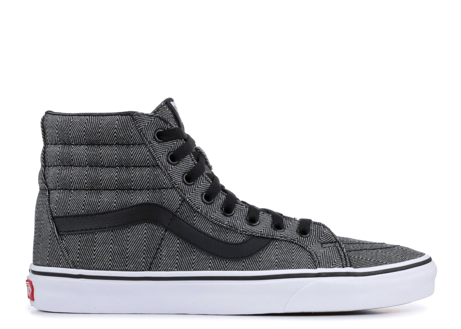 

Кроссовки Vans Sk8-Hi Reissue Hi 'Oversized Herringbone', черный