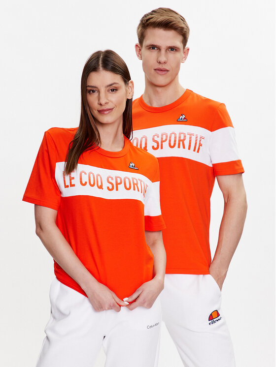 Футболка стандартного кроя Le Coq Sportif, оранжевый