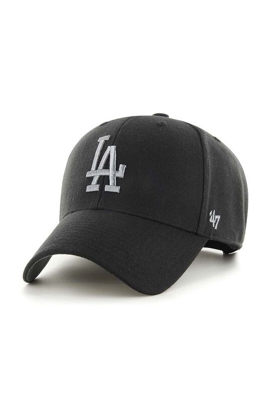 

Хлопковая бейсболка MLB Los Angeles Dodgers 47brand, черный