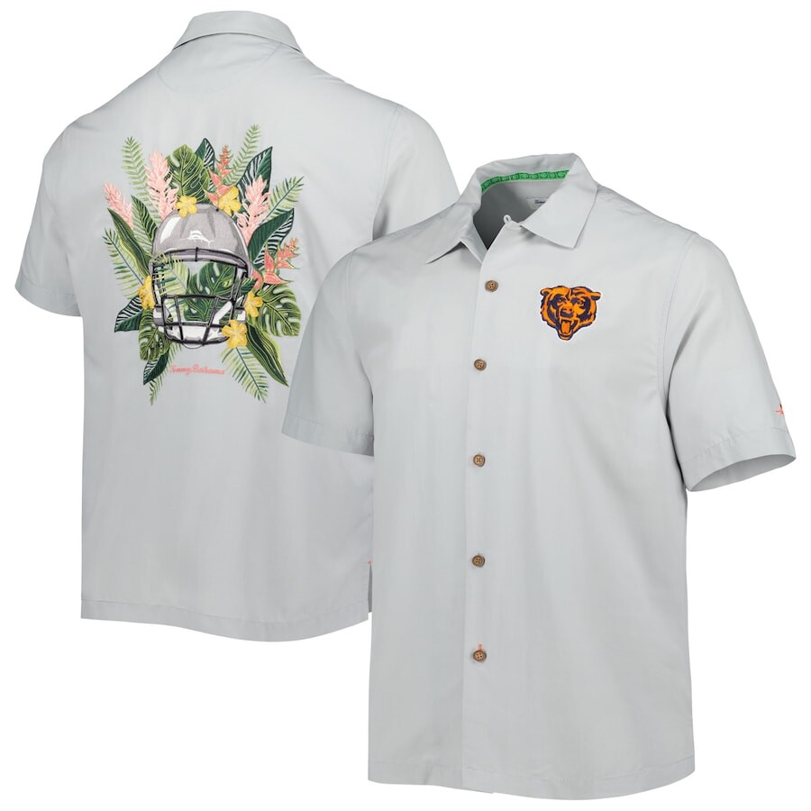 

Рубашка Tommy Bahama Chicago Bears, серый