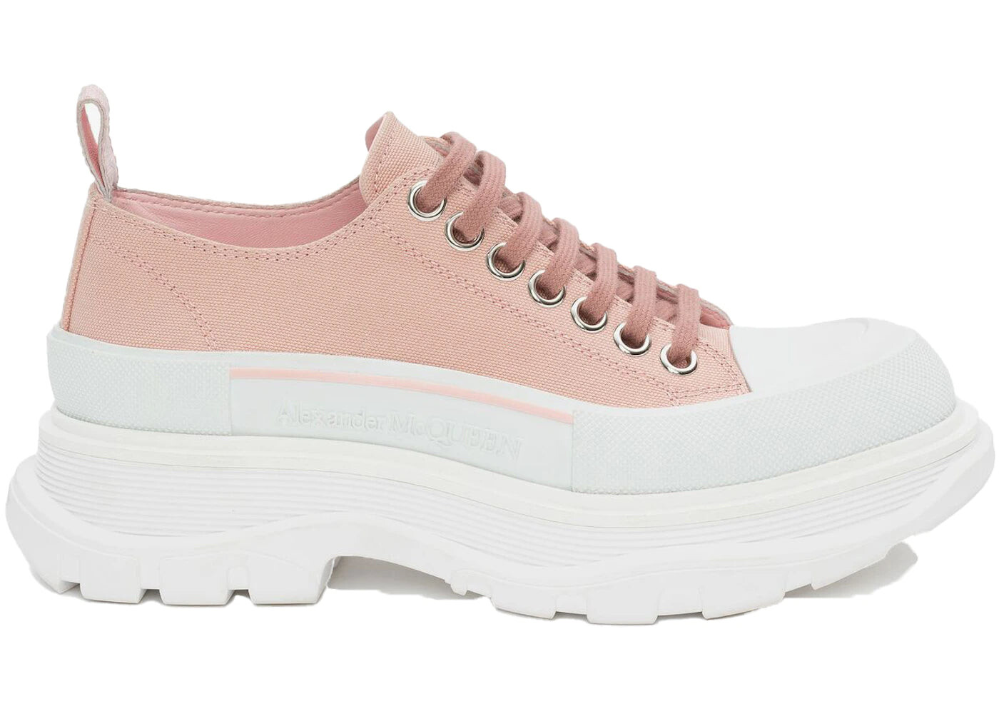 

Кроссовки женские Alexander Mcqueen Tread Slick Lace Up Magnolia, розовый