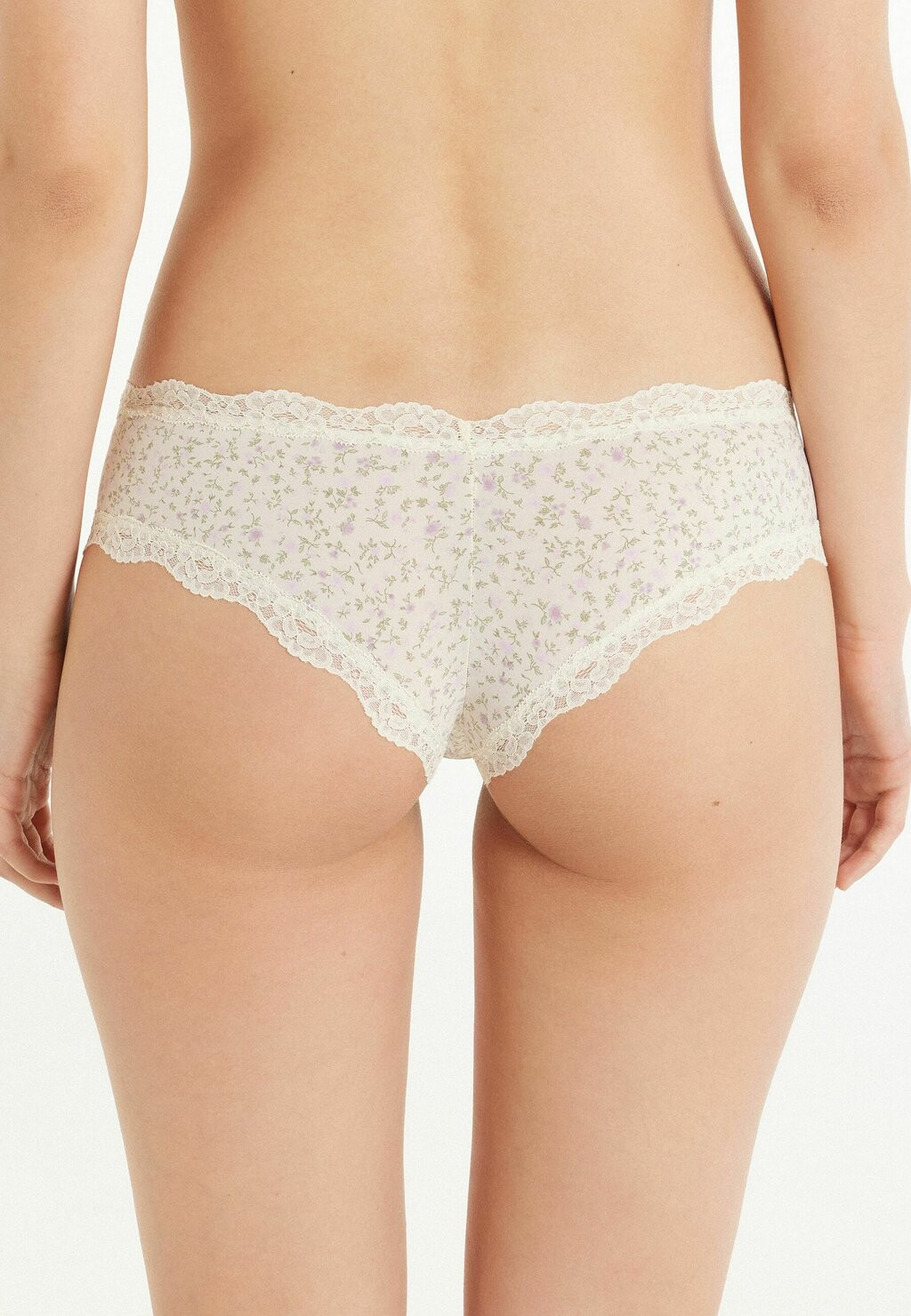 

Трусы BRAZILIAN PRINTED Tezenis, кремовый
