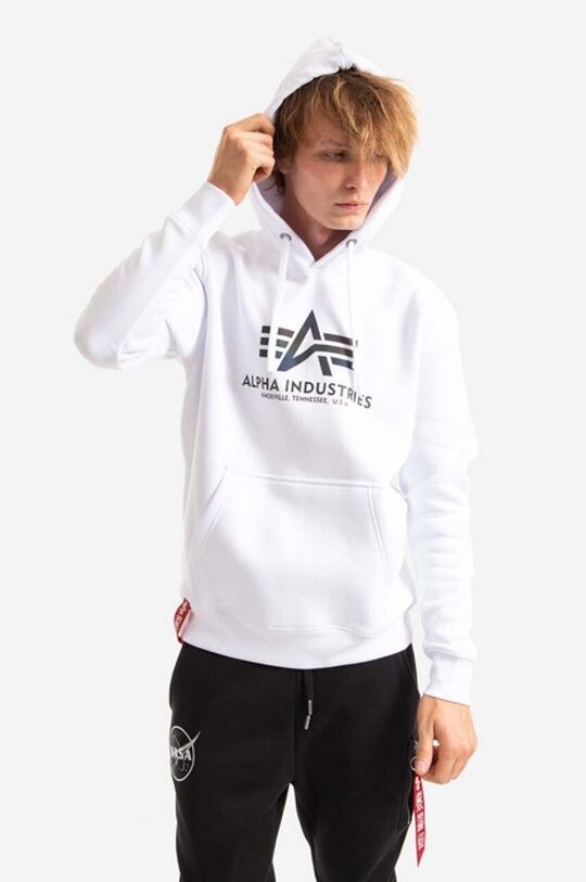 

Толстовка Basic Alpha Industries, белый