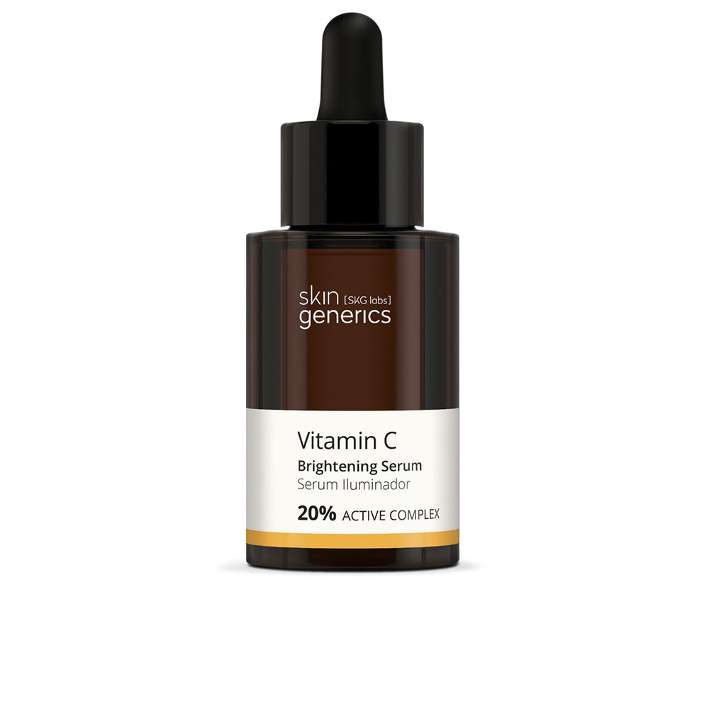 Увлажняющая сыворотка для ухода за лицом Vitamina c serum iluminador 20% Skin generics, 30 мл skincare 10% витамин с осветляющая сыворотка для глаз