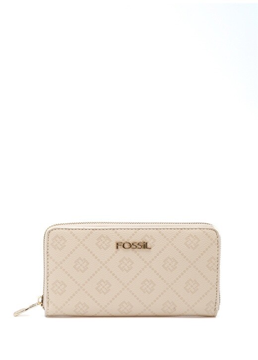 

Бежевый женский кошелек Fossil