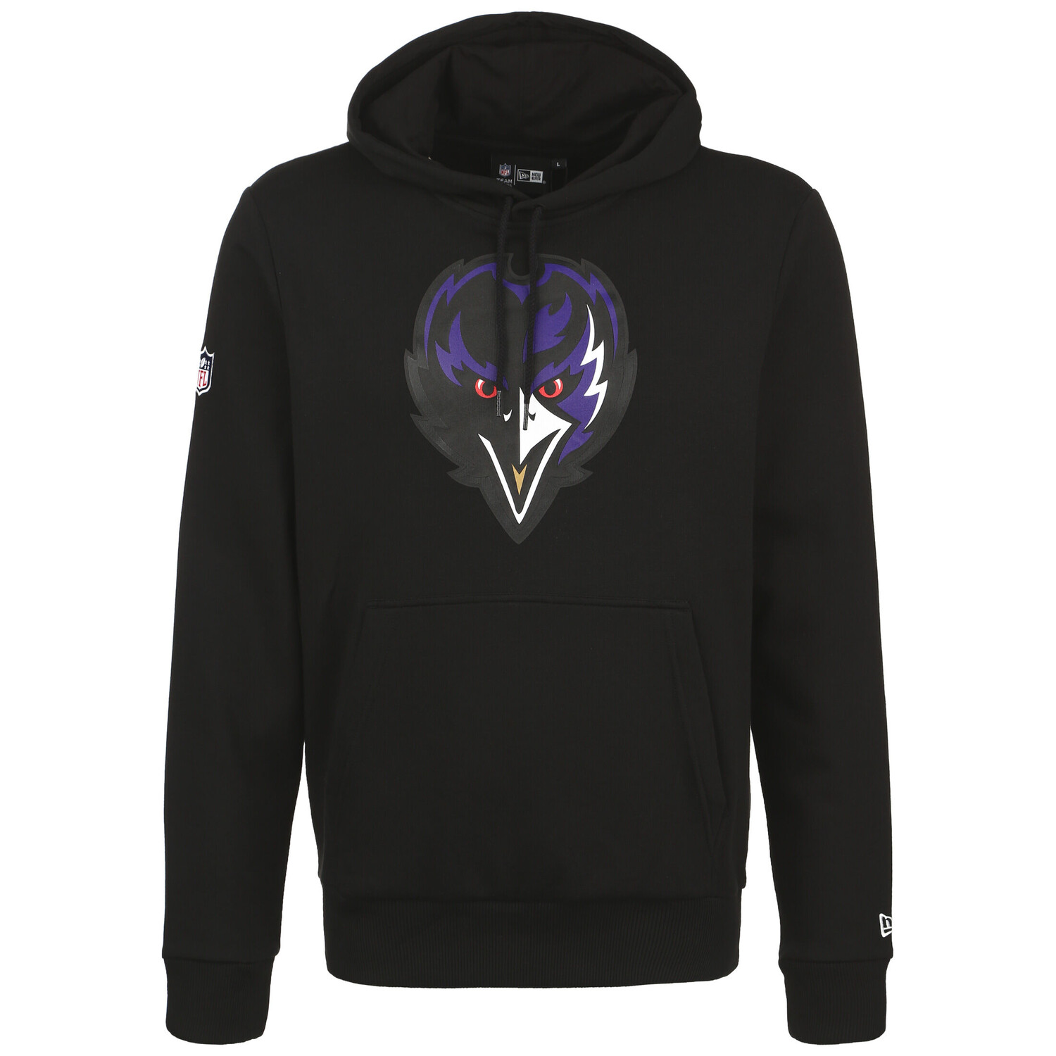 

Толстовка NEW ERA Kapuzenpullover NFL Baltimore Ravens Outline Graphic, черный