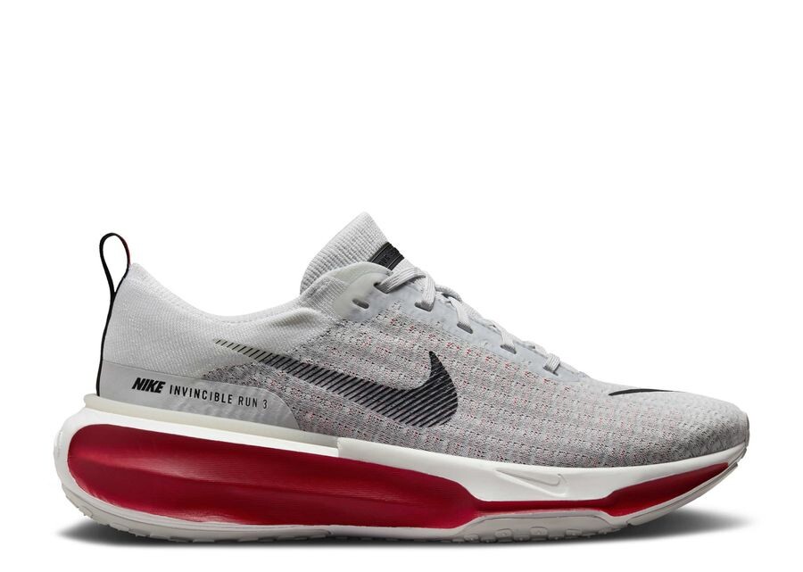 

Кроссовки Nike ZoomX Invincible Run Flyknit 3, цвет Cement Grey Fire Red