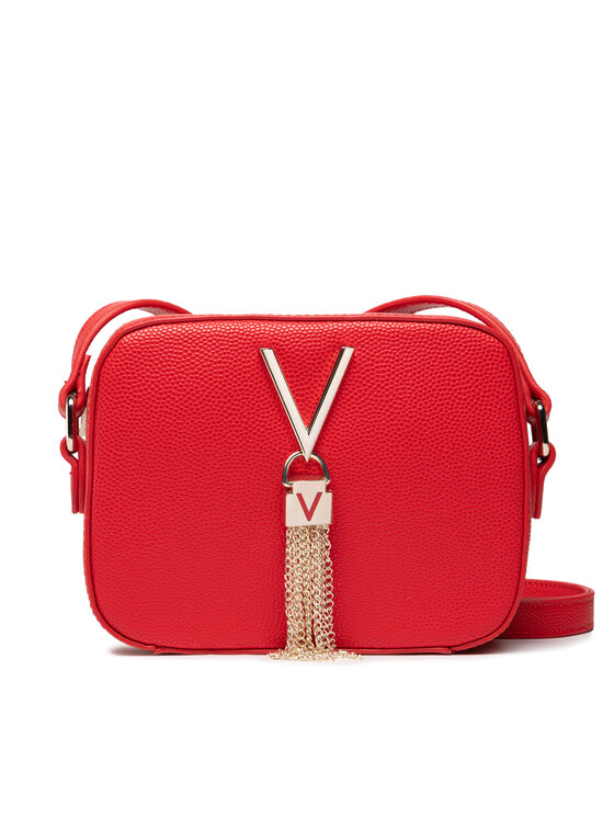 Кошелек Valentino, красный брелок под нанесение герб р р вставки 1 23 х 1 55 см в наборе 2шт